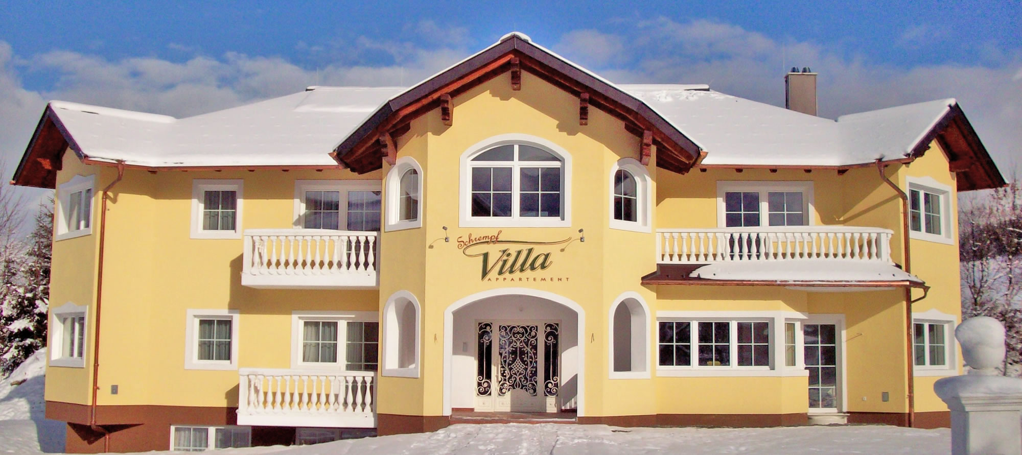 Spacious holiday apartments at Villa Schrempf in Flachau